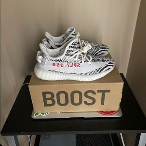 Adidas Boost 350 V2 Zebra